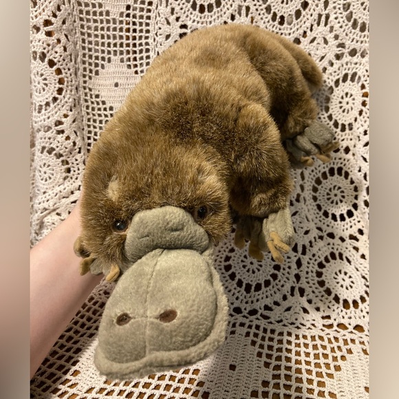 Realistic Platypus Stuffed Animal Plush Toy - Picture 2 of 16
